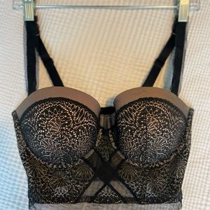 Calvin Klein Corset/ Bra with Removable Straps